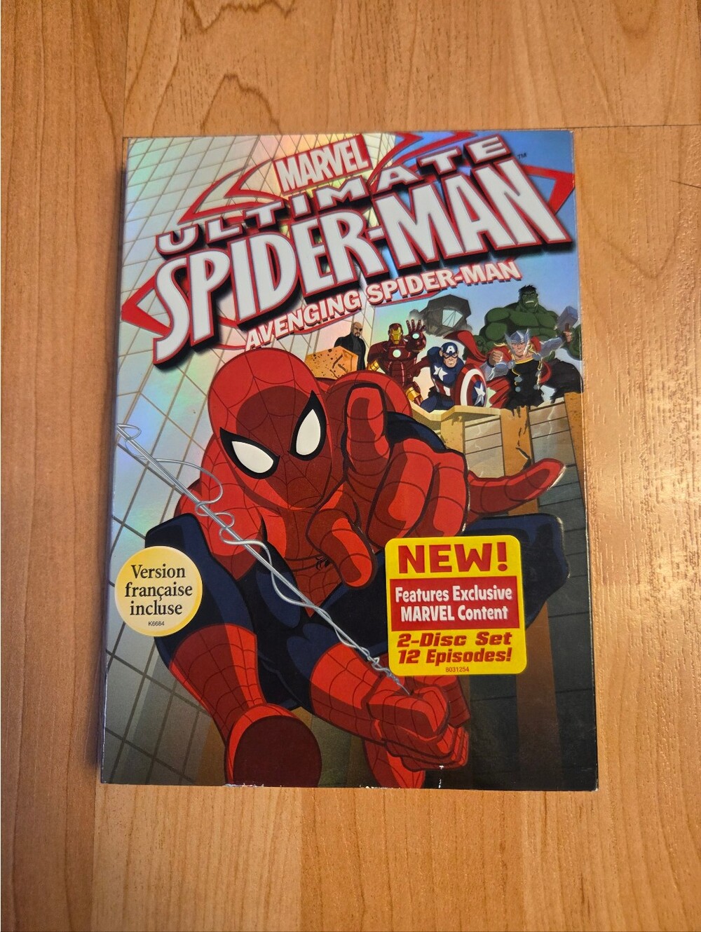 Ultimate Spider-Man: Avenging Spider-Man 12 episode DVD